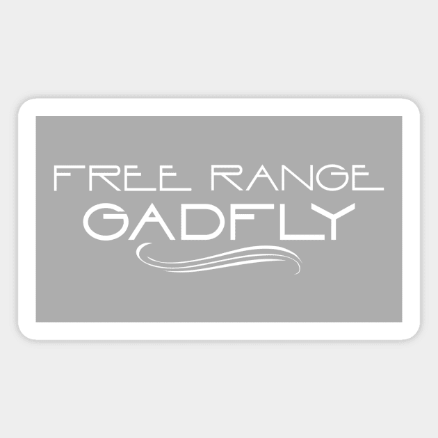 Free Range Gadfly Magnet by DDGraphits